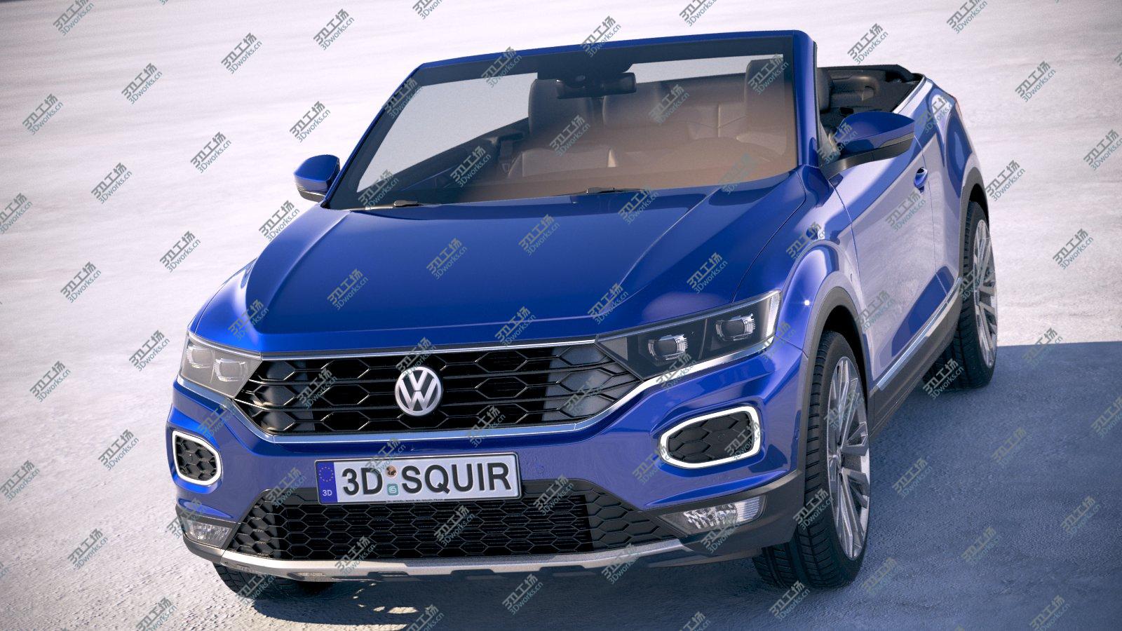 images/goods_img/202105074/Volkswagen T-Roc cabrio 2020 3D model/3.jpg